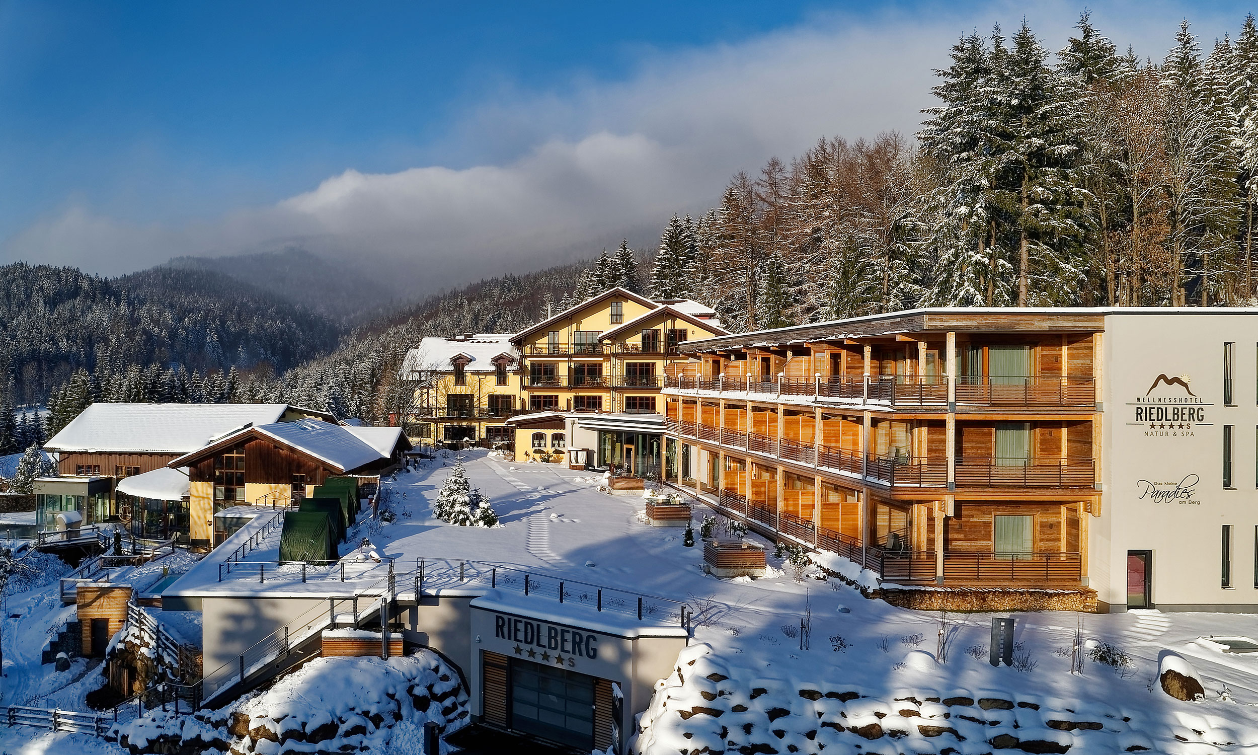 Hotel Riedlberg Anfahrt nach Drachselsried im Bayerischen Wald