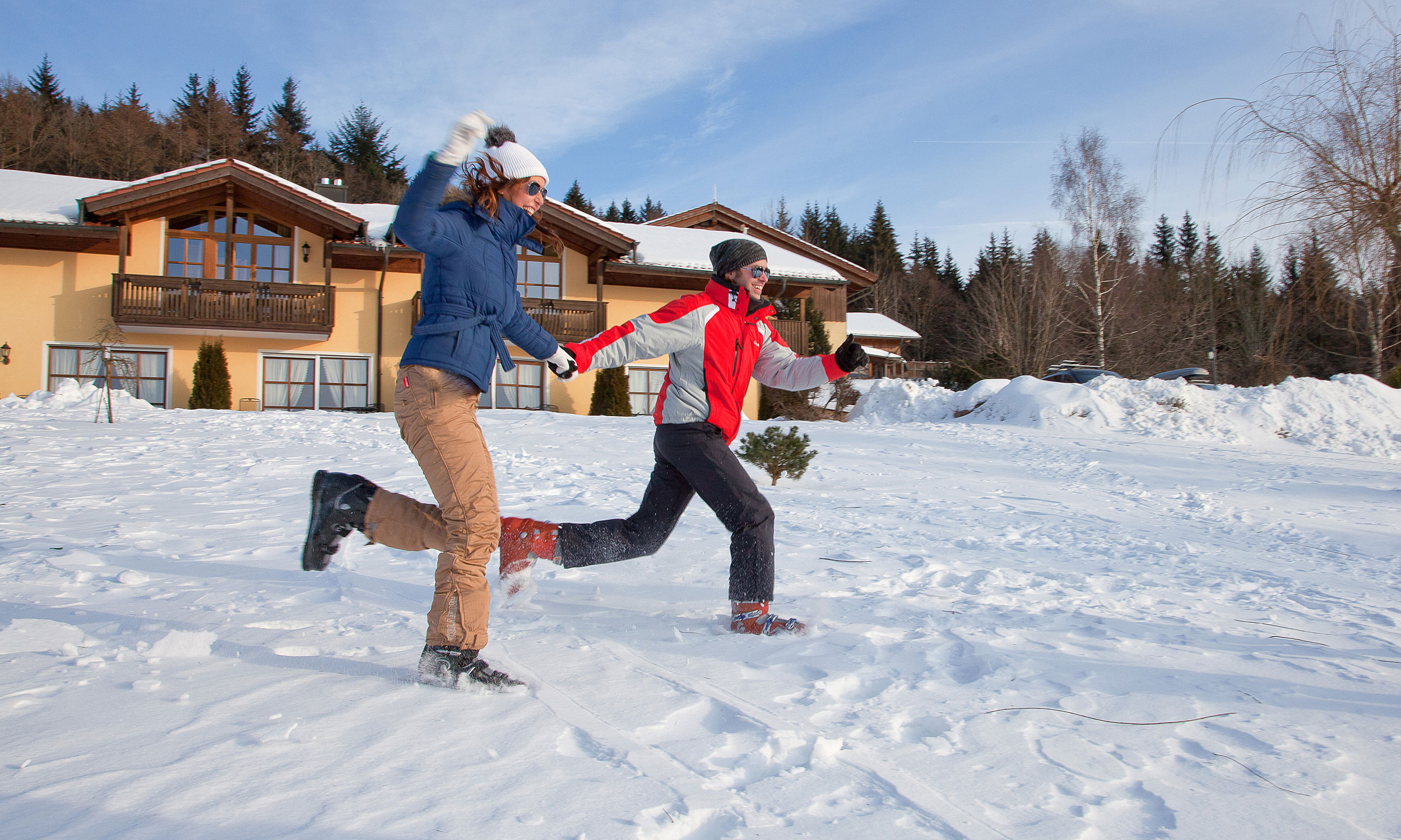 Hotel und Skilift Riedlberg im Bayerischen Wald