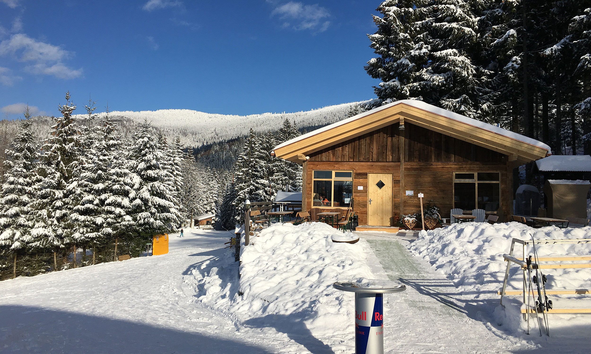 Riedlberg Alm Riedlberg Alm am Skilift Riedlberg im Bayerischen Wald