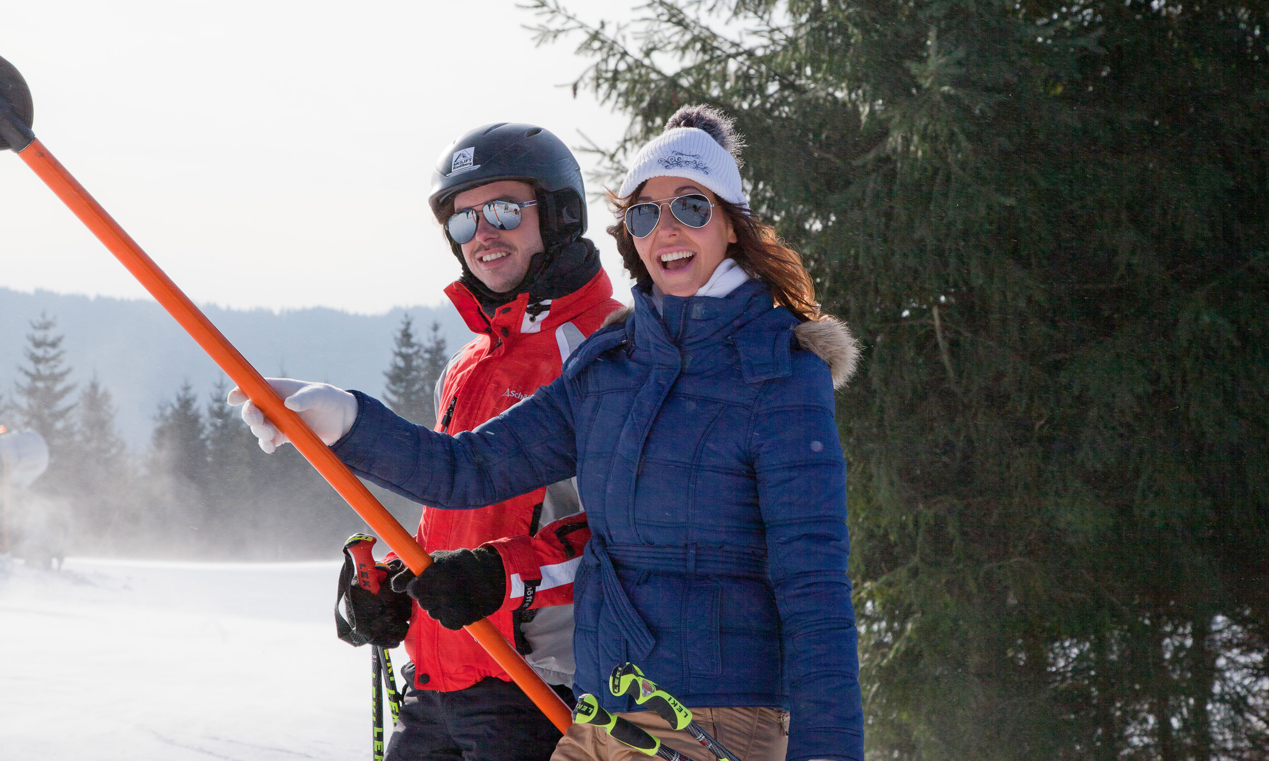 Skifahren im Bayerischen Wald